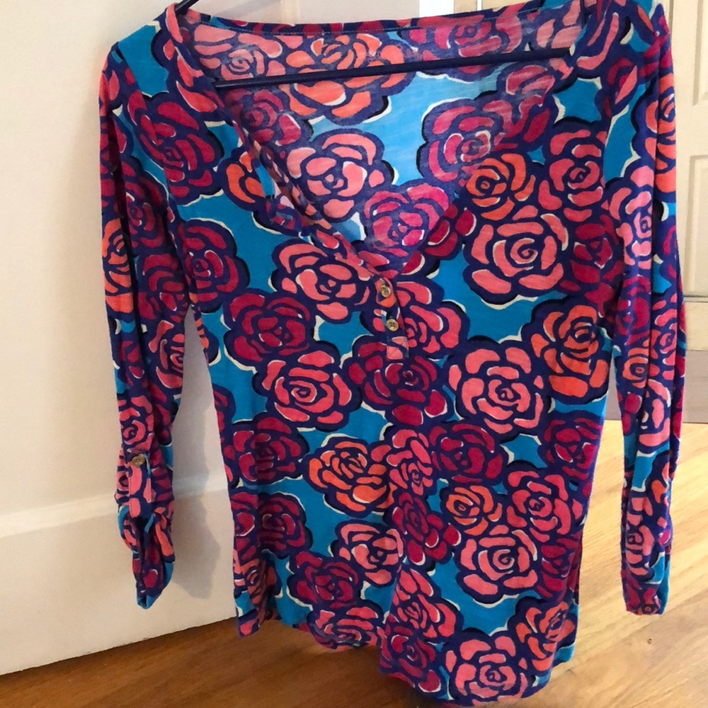 Lilly Pulitzer 3/4 sleeve